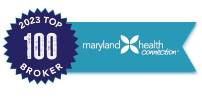 Website Badge Top 100 Broker Maryland Health Connection